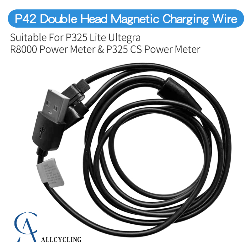 Crank Power Meter Dual Sided - Oryginalny P42 dwugłowicowy magnetyczny przewód ładujący