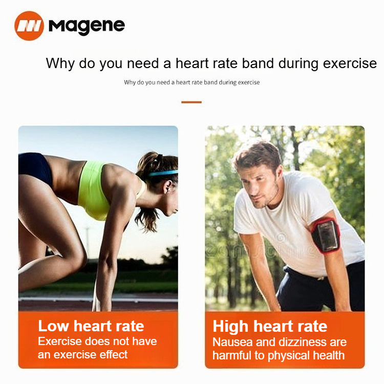 Heart Rate Monitor Chest Strap Ant+ - Pasek na klatkę piersiową Magene H303