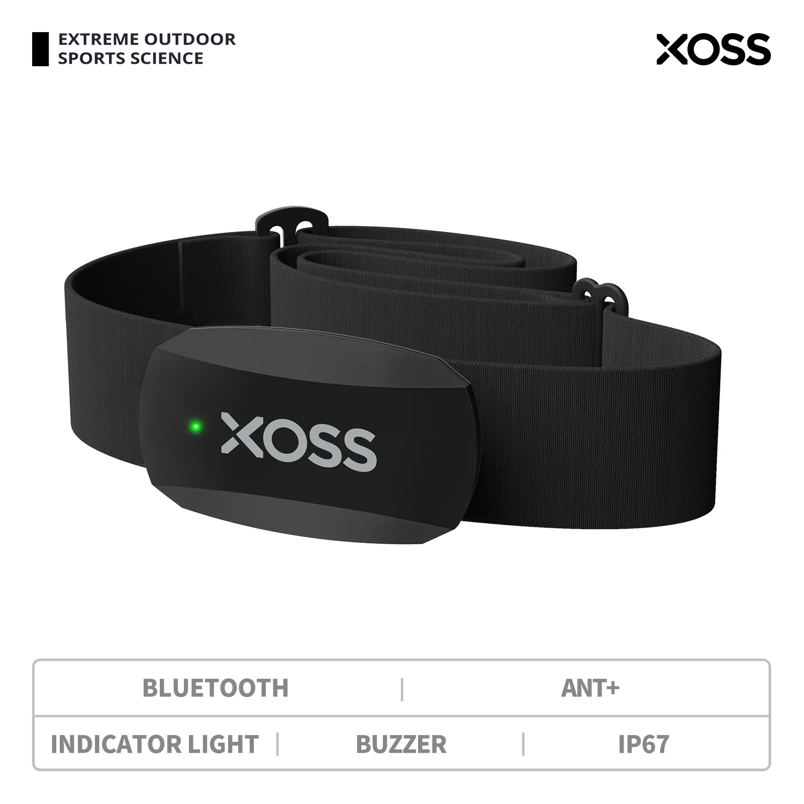 Heart Rate Monitor Chest Strap Ant+ - Kolekcja AliExpress XOSS X2 pas piersiowy