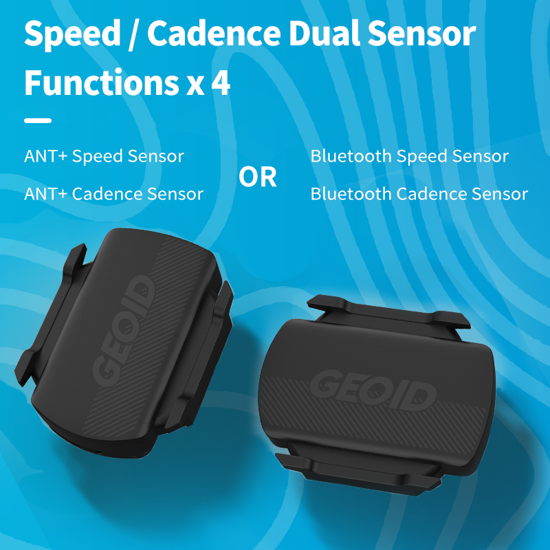 Cycling Cadence Sensor Bluetooth Ant - Czujnik prędkości i kadencji rowerowej GEOID