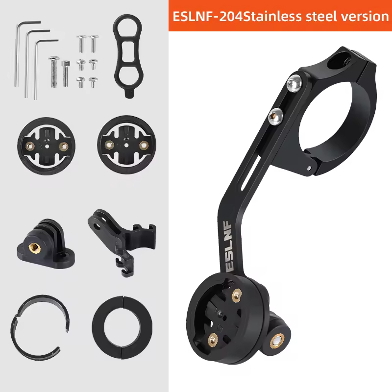 Out Front Bike Computer Mount Garmin - Uchwyt rowerowy ESLNF ze stali nierdzewnej