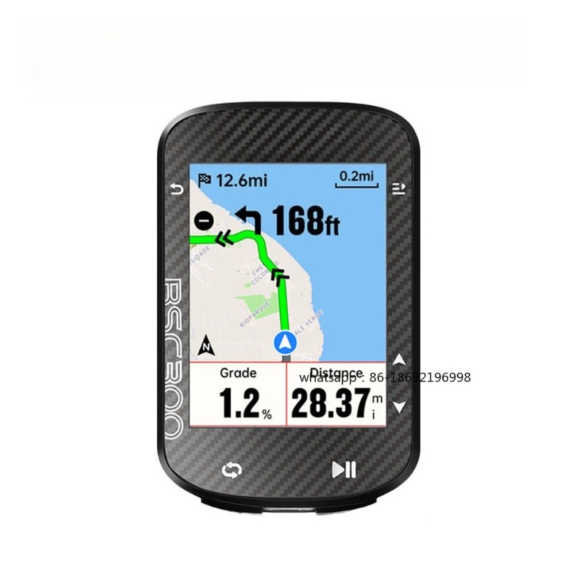 Komputer rowerowy BSC300 GPS,  – Bike Computer Gps Navigation Map recenzja i cena