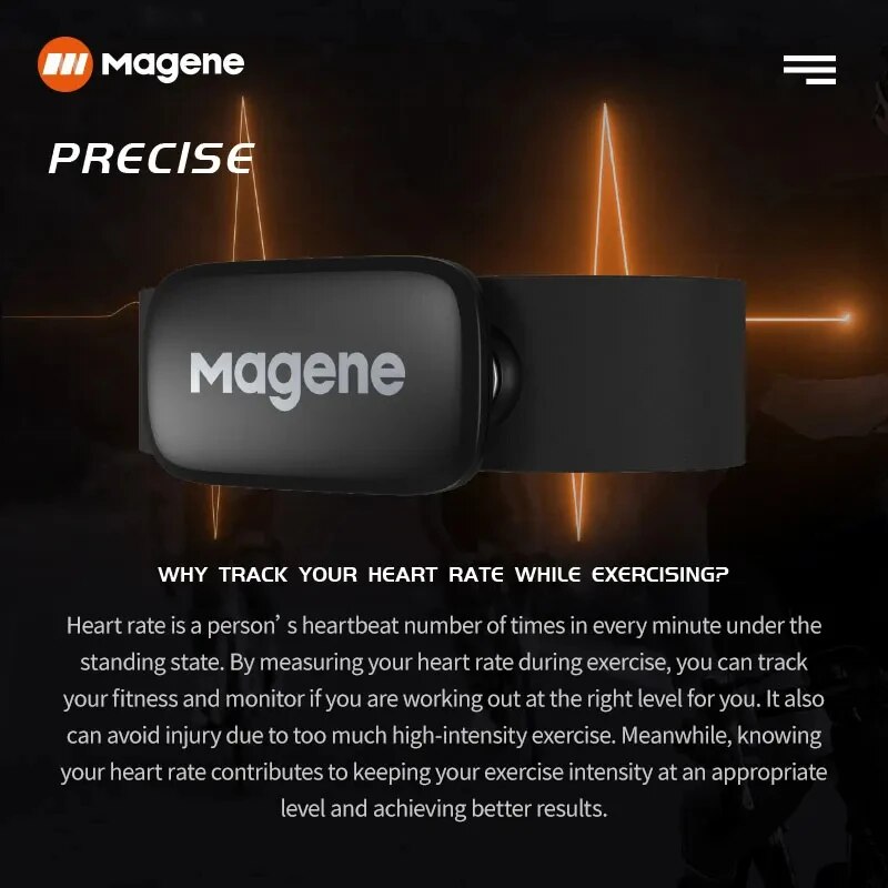 Pasek na klatkę piersiową Mage – Heart Rate Monitor Chest Strap Ant+ recenzja i cena