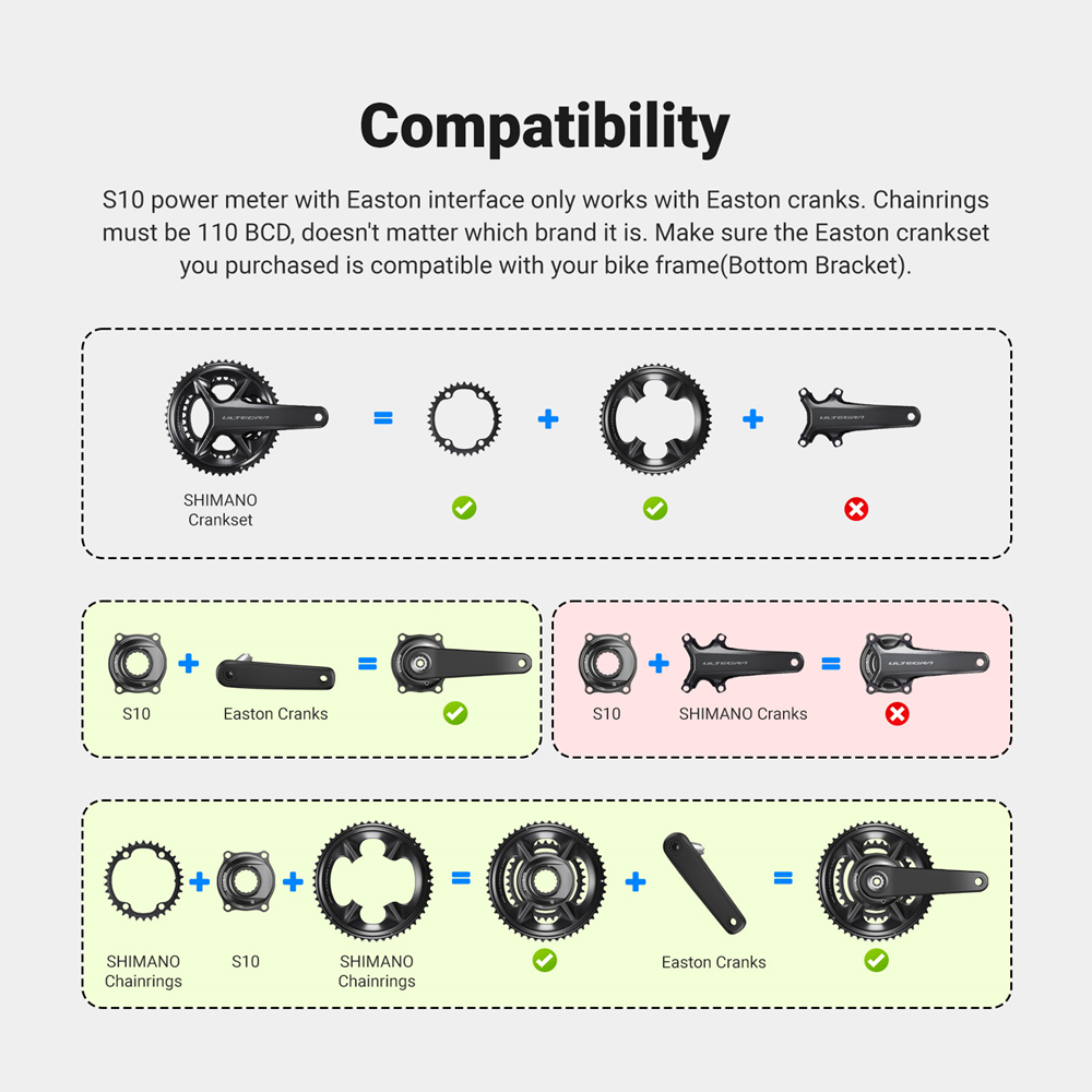 Miernik mocy rowerowy COOSPO S – Spider Power Meter 110 Bcd recenzja i cena
