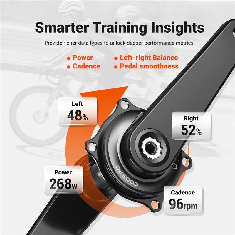 Miernik mocy rowerowy COOSPO S – Spider Power Meter 110 Bcd recenzja i cena