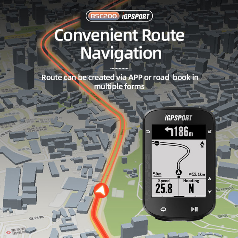 IGPSPORT BSC200 – komputer row – Bike Computer Gps Navigation Map recenzja i cena