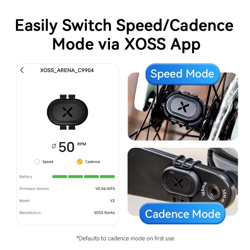 XOSS ARENA Czujnik prędkości i – Cycling Cadence Sensor Bluetooth Ant recenzja i cena