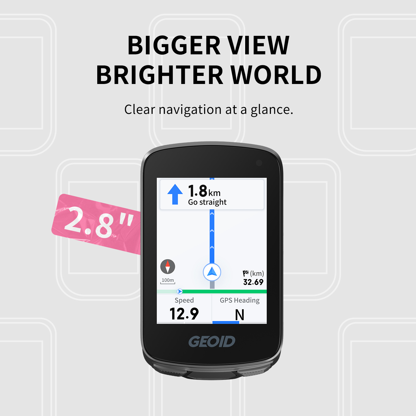 Komputer rowerowy GEOID CC700  – Bike Computer Gps Navigation Map recenzja i cena