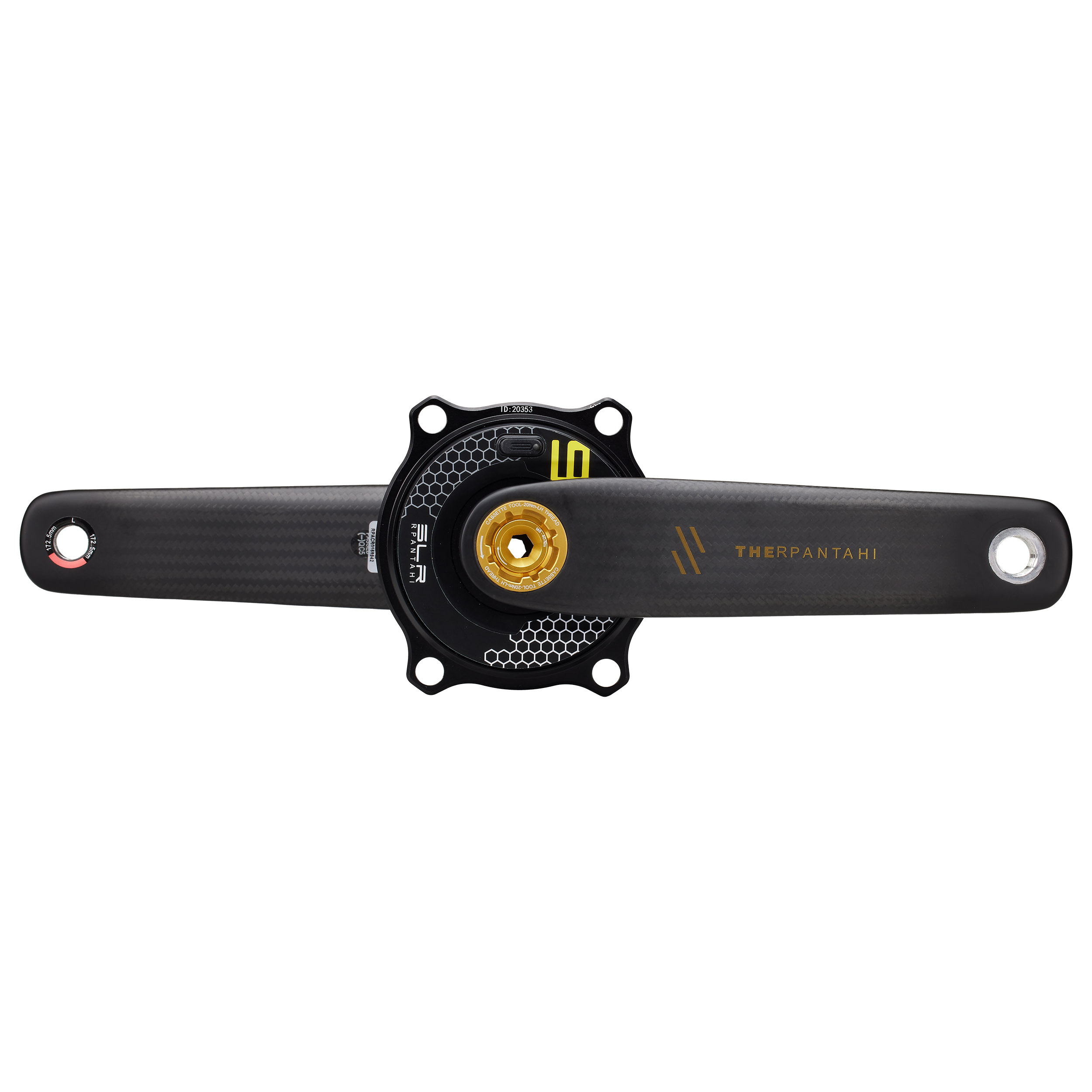 Korba karbonowa do roweru szos – Spider Power Meter 110 Bcd recenzja i cena