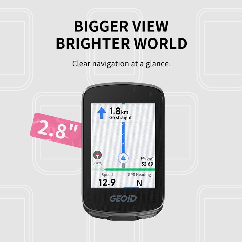 Komputer rowerowy GEOID CC700  – Bike Computer Gps Navigation Map recenzja i cena