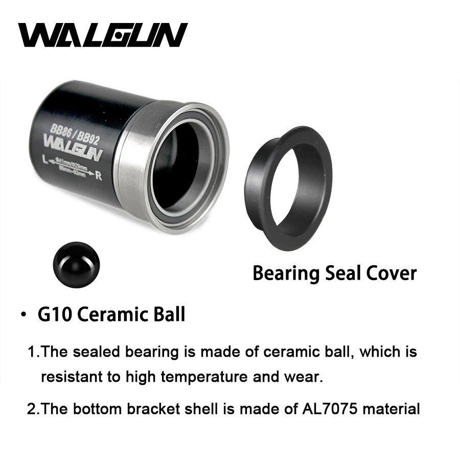 Łożyska ceramiczne WALGUN BB86 – Ceramic Bearing Bottom Bracket Bb86 recenzja i cena