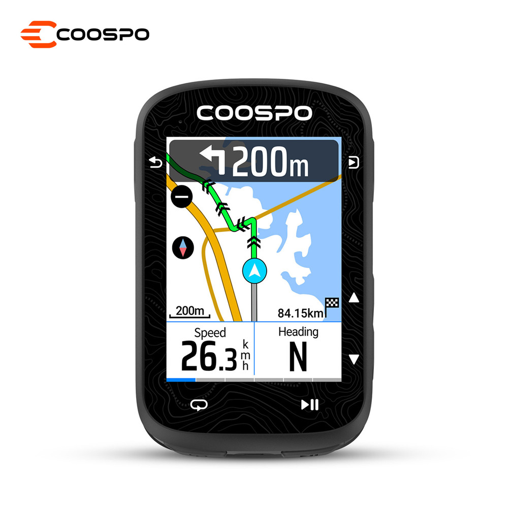 Nowy licznik rowerowy COOSPO C – Bike Computer Gps Navigation Map recenzja i cena