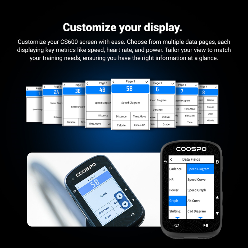 Nowy licznik rowerowy COOSPO C – Bike Computer Gps Navigation Map recenzja i cena