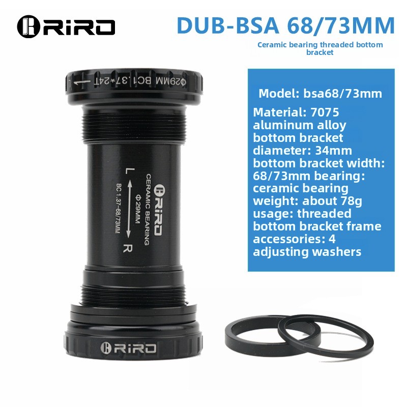 Wspornik suportu ceramiczny RI – Ceramic Bearing Bottom Bracket Bb86 recenzja i cena