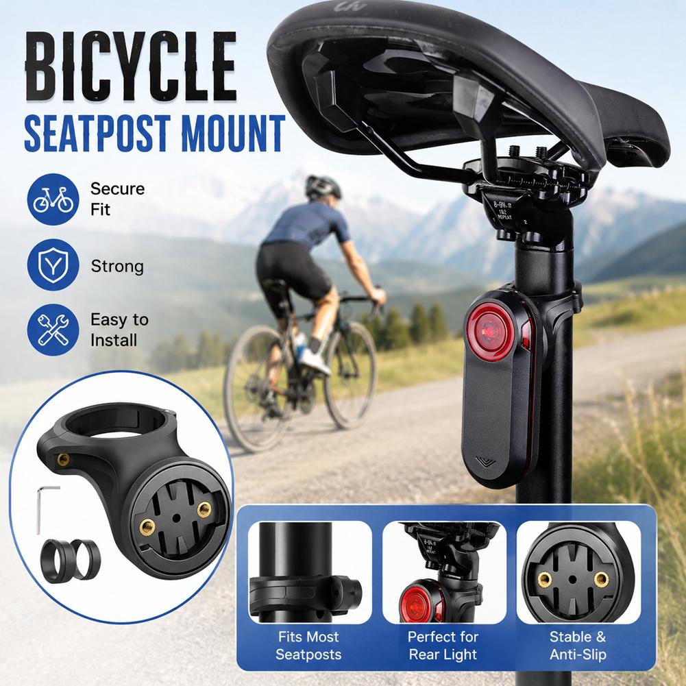 Uchwyt mocujący do sztycy pods – Bike Radar Tail Light Camera Rearview recenzja i cena