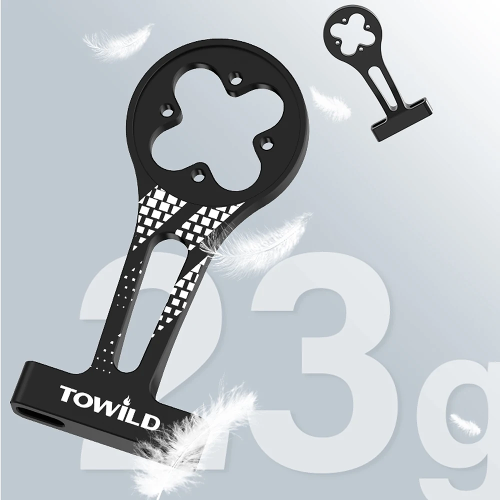 TOWILD AS80 Aluminiowy uchwyt  – Out Front Bike Computer Mount Garmin recenzja i cena