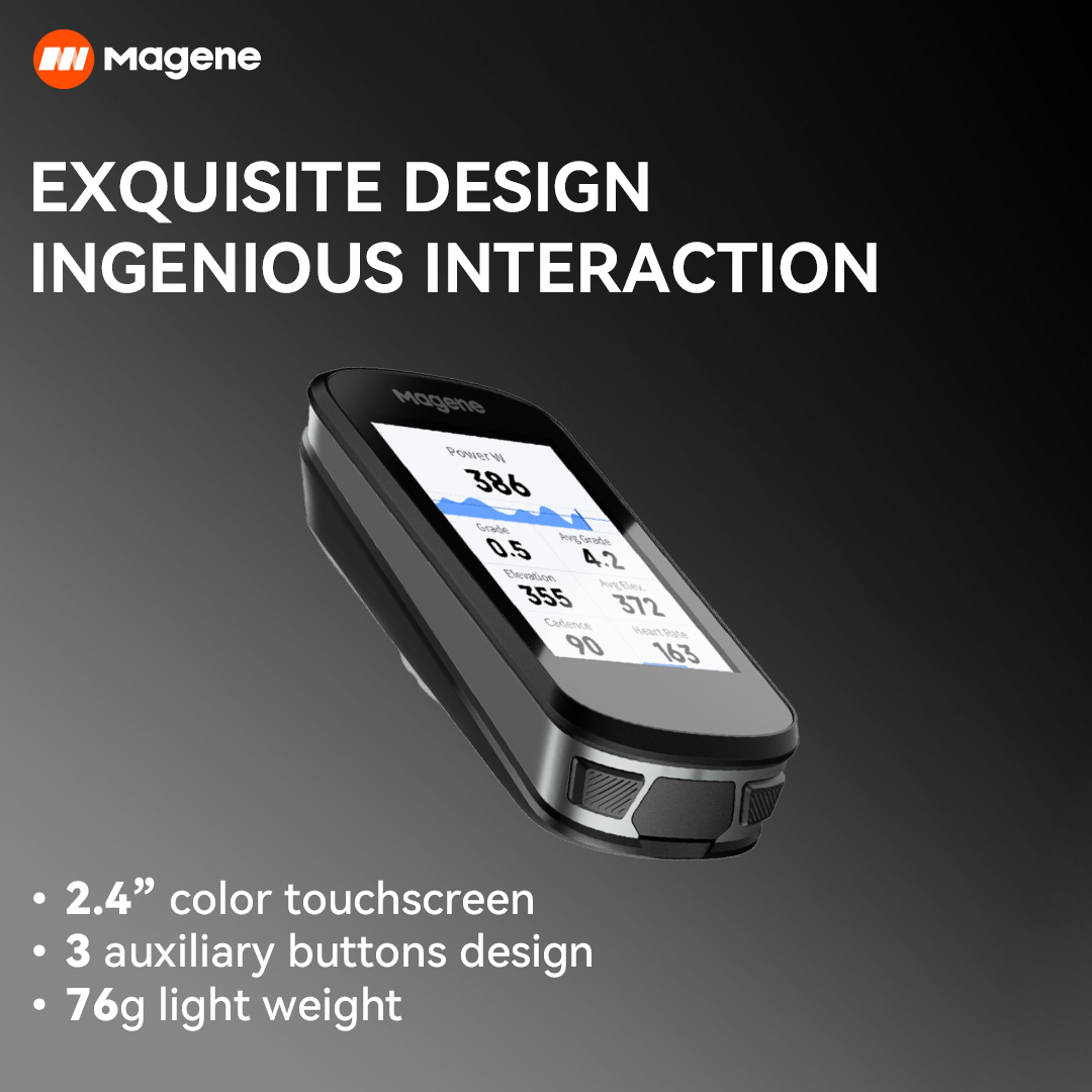 Komputer rowerowy Magene C506  – Bike Computer Gps Navigation Map recenzja i cena