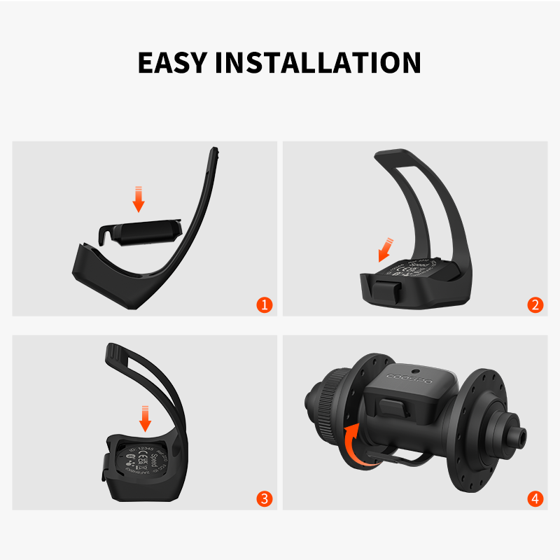 CooSpo czujnik prędkości rower – Cycling Cadence Sensor Bluetooth Ant recenzja i cena