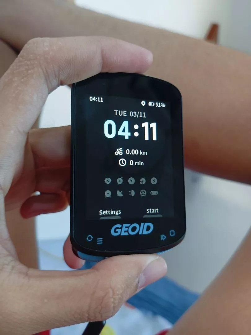 Geoid CC600 komputer rowerowy  – Bike Computer Gps Navigation Map recenzja i cena